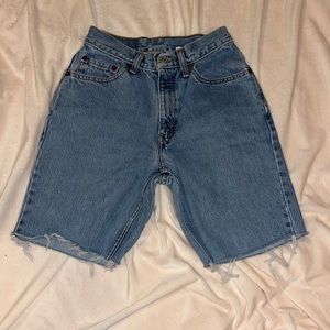 Levi shorts - longer cut